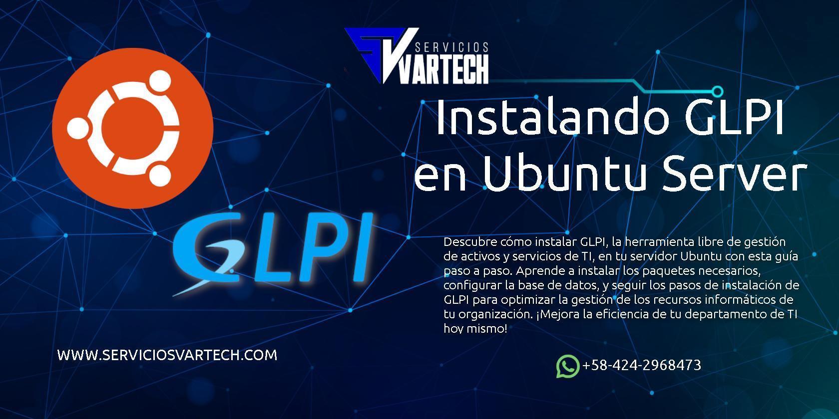 Instalando GLPI en Ubuntu Server 22.04