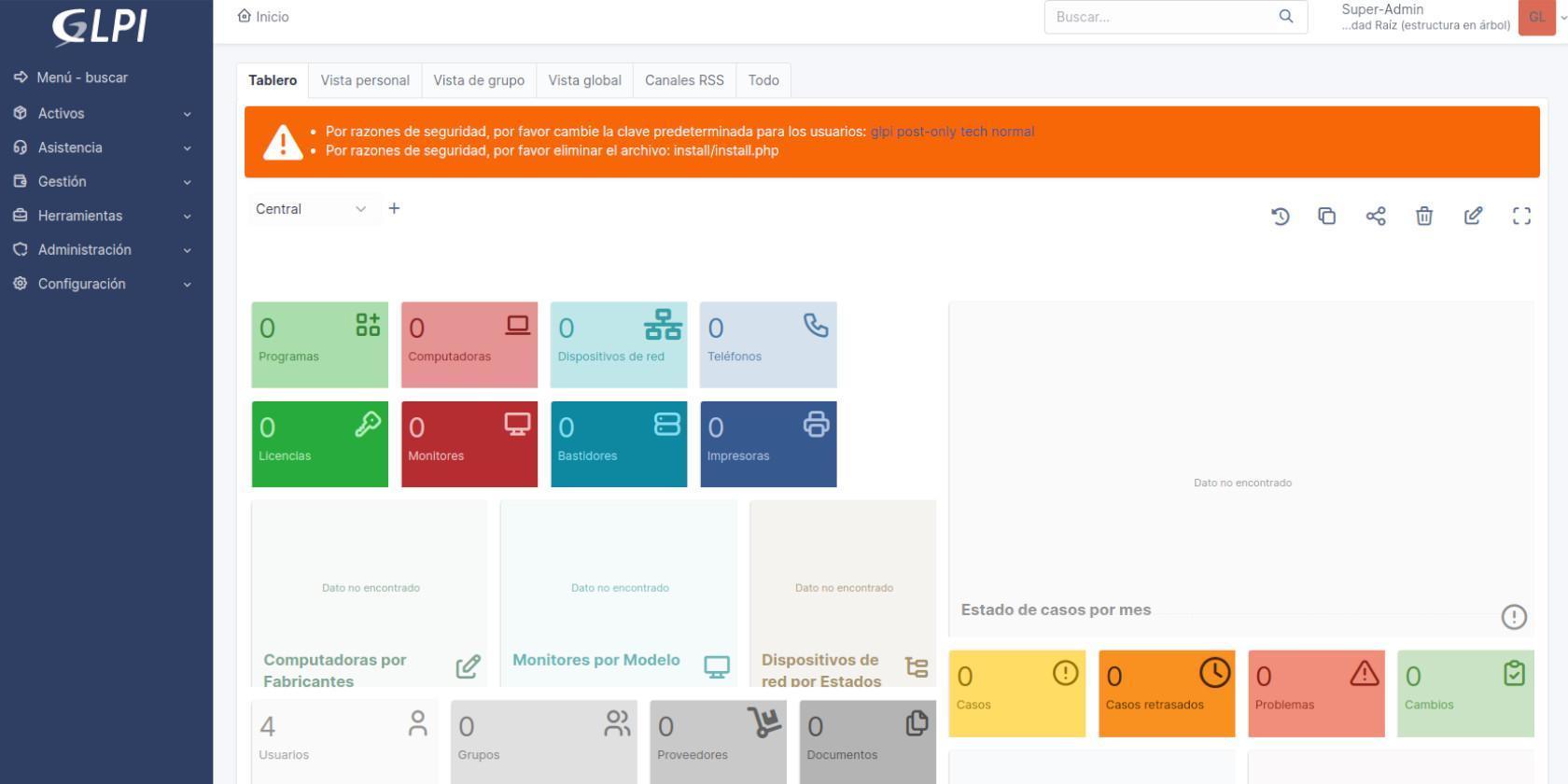 Instalando GLPI en Ubuntu Server - Servicios Vartech
