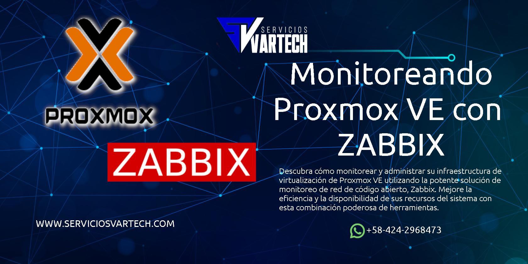 proxmox con zabbix