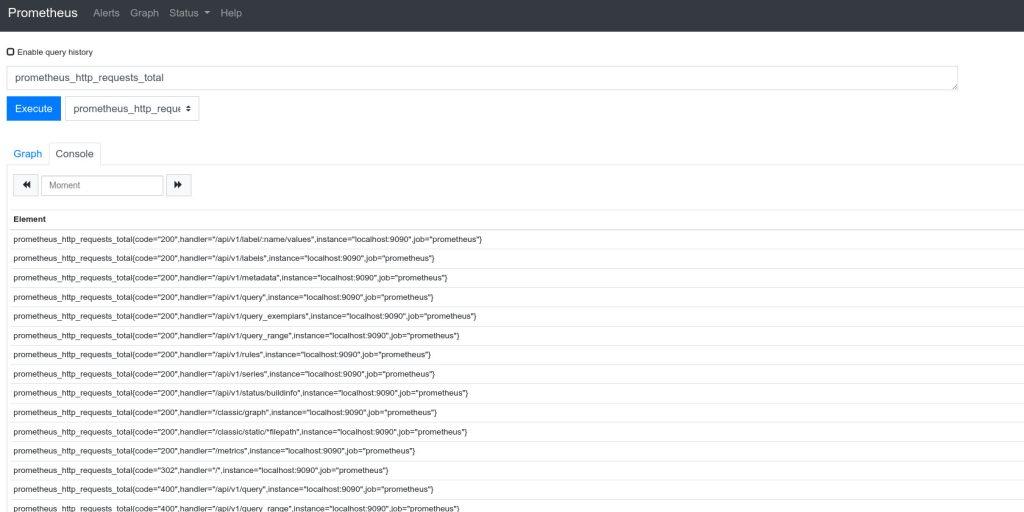 prometheus metrics