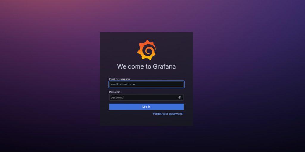 login grafana